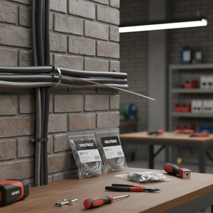 BOX 10 Sacchetto con fascette stringicavo da 10 x 20 cm, acciaio inossidabile, 99 libbre, VOLTECK - Product Image 3