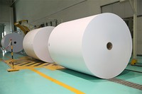 China Factory 48gsm 55gsm 60g 65g 70gsm 75g Black Image 100% Pulpa de madera virgen Papel de oficina ATM Roll Thermal Jumbol Roll