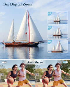 กล้อง 4K 48MP ผลิตหน้าจอขนาดกะทัดรัด กล้องถ่ายรูปแบบพกพา กล้องดิจิตอลแบบพกพา - Product Image 6