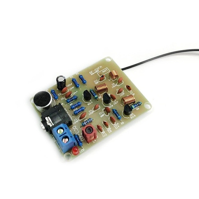 Loose Parts FM Transmitter Kit DIY Wireless Microphone Close-Range Radio Electronic Station Original 100% One Stop BOM Service
