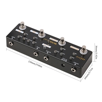 Meilleure pédale multi-effets OEM SOL918 5-en-1 pour guitare acoustique/électrique avec modèles de réverbération, de delay, d'overdrive, de distorsion, d'ampli et de fuzz