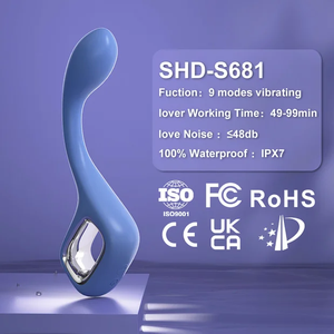 S-Hande G-Punkt-<span class=keywords><strong>Vibrator</strong></span> Starke Vibrations kraft Medizinischer weicher Silikon-leiser Vibrador für Frauen - Product Image 3