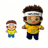 Peluche personnalisée, costume de mascotte en peluche sur mesure, personnage de football en peluche OEM pour la promotion d'événements sportifs