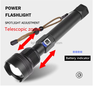 XHP70 P90 lúmenes de alta potencia de largo alcance USB recargable linterna con zoom Super brillante <span class=keywords><strong>Led</strong></span> linterna táctica antorcha Luz - Product Image 2