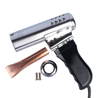 Fer à souder électrique haute puissance 500W, type pistolet, chauffage externe, tête plate, 300°C-500°C, poignée crayon