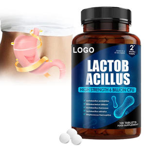 Ruột bổ sung Viện trợ tiêu hóa Lactobacillus Thuốc hỗ trợ sức khỏe tiêu hóa Probiotic Lactobacillus máy tính bảng - Product Image 1