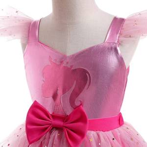 Robes de princesse pour enfants MS Best Made, costume de princesse rose, robes de soirée pour concours de beauté, déguisement de fête - Product Image 4
