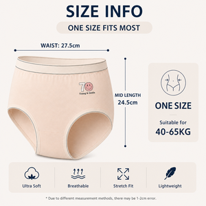 Slip Donna a Vita Media con Stampa Sorriso, Senza Cuciture, Morbidi, Traspiranti ed Elastici, in Viscosa e Nylon, Produzione OEM ODM - Product Image 4