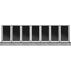 Hot Sale High Quality Bifacial Solar Fence Solar Fence Mesh Fencing - Product Image 3