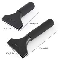 Grattoir à glace pour voiture avec poignée en plastique, pelle à neige, raclette pour vitres et outil de nettoyage pour cuisine/salle de bain, raclette B54