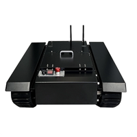 Plataforma de Desarrollo de Robots Industriales Todoterreno TR500S WD-HM con Chasis de Orugas de Goma, Motor DC sin Escobillas de 0.3kW, 4WD, 50kg