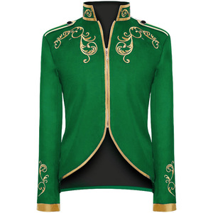 Renaissance Palace – Costume Médiéval Brodé pour Homme et Garçon : Frac de Gentleman, Smoking de Prince, Tunique de Marié, Style Vintage et Noble - Product Image 5