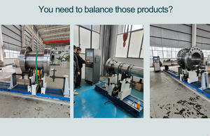 آلة توازن ديناميكي مدفوعة بحزام دوار عالية الجودة تدعم أنظمة متعددة اللغات - Product Image 2