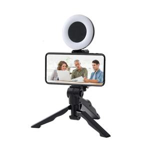 זול סיטונאי וידאו vlogging מצלמה סט מיקרופון 3.5mm קטן vlogger vlogging תאורת ערכת הקבל מיקרופון נייד - Product Image 1