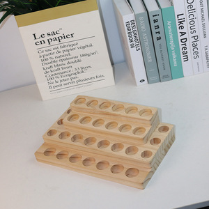 Présentoir en bois multicouche pour huiles essentielles Support organisateur de 15ml Options de quatre à cinq couches Rectangle Stockage de nouveaux produits - Product Image 4