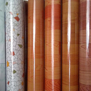 Rollos de linóleo de suelo de plástico de PVC impermeables antideslizantes de 0,35mm/0,45mm para cocina <span class=keywords><strong>Exterior</strong></span> escuela Oficina uso - Product Image 3