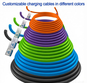 Portable AC Electric Vehicle 32A <b>Type</b> 2 Dual European Standard Connector 7kW EV Charging <b>Cable</b> New Electric Vehicle <b>Charger</b> - Product Image 5