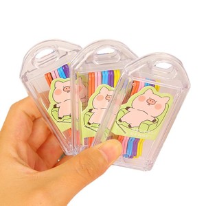 Candy Colored Hair <b>Clips</b> Set Duckbill <b>Clip</b> Side <b>Clip</b> For Women Casual Headdress Plastic Manual Craft <b>Spring</b> 2024 - Product Image 4