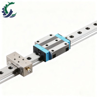 Rails de guidage linéaires de précision série LGS en acier inoxydable à roulement à rouleaux croisés pour mouvement fluide à grande vitesse en machines automatiques