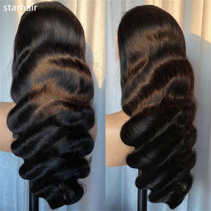 Parrucche Frontali in Pizzo con Capelli Umani Ondulati 13x4 13x6 Parrucche Ricce Frontali in Pizzo per Donne Belle Capelli Umani Pre-Sfoltiti con Baby <span class=keywords><strong>Hair</strong></span> - Product Image 1