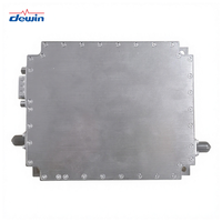 Module amplificateur RF ultra large bande Dewin 50W 2-18GHz, amplificateur de puissance à semi-conducteurs GaN SSPA, amplificateur de puissance large bande pour SATCOM et radar