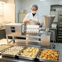 Machine automatique de roulage des balles |   Machine à former des boulettes de sésame, machine à façonner des boulettes de viande farcies pour l'industrie alimentaire