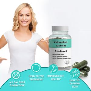 خدمات تصنيع المعدات الأصلية لكبسولات الكلوروفيل المزيلة للروائح الكريهة بأفضل سعر - Product Image 4