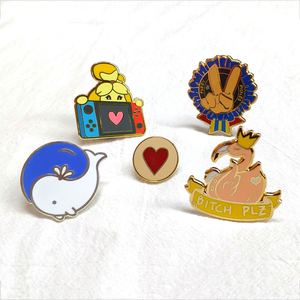 Pin <span class=keywords><strong>de</strong></span> solapa fabricantes <span class=keywords><strong>de</strong></span> China personalizado al por mayor Metal cereza Pins <span class=keywords><strong>de</strong></span> esmalte duro - Product Image 1