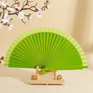 Ventilador de mano de madera con diseño de flor española, estilo flamenco, venta al por mayor, últimas novedades - Product Image 4