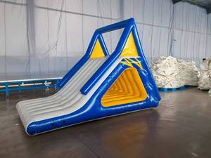 Triangle gonflable île flottante <span class=keywords><strong>toboggan</strong></span> <span class=keywords><strong>aquatique</strong></span> équipement <span class=keywords><strong>de</strong></span> parc <span class=keywords><strong>aquatique</strong></span> Aqua Splash escalade <span class=keywords><strong>toboggan</strong></span> pour plage et lac - Product Image 6