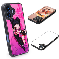 Casing HP 2 in 1 Anti Benturan dengan Kamera Lepas, Latar Belakang Putih, untuk Mesin Vending Cetak Casing HP, MOQ Rendah