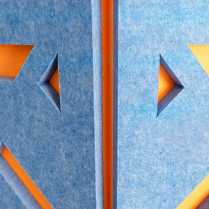 Professional Factory European Standard Eco-friendly Engraving PET Acoustic Space <strong>Partition</strong> for Office - Product Image 4