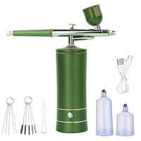 Nouvelle brosse à Air 3 en 1 maquillage aérographe Machine pistolet aérographe Facial aérographe ensemble ongles aérographe pour maquillage Nail Art peinture
