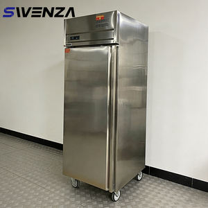 <span class=keywords><strong>Réfrigérateur</strong></span> vertical SWENZA à porte unique en acier inoxydable, idéal pour supermarchés - Meilleure vente - Product Image 1