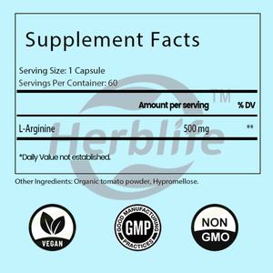 OEM ODM, Marca Privada, Cápsulas de L-Arginina, Apoya la Salud Inmunológica, Aumenta el Metabolismo, Apoya los Niveles de Energía, Suplemento para la Salud - Product Image 2