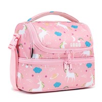 Sacs isothermes portables personnalisés à motif de dessin animé pour femmes, hommes, étudiants, enfants – Sacs à bandoulière pour pique-nique