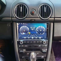 Radio de Navegación Android CARUPEZ para Cayman/Boxster/911 2005-2012, Pantalla Dividida, USB, CarPlay, GPS, Amplificador DSP, Pantalla Táctil, Plug&Play