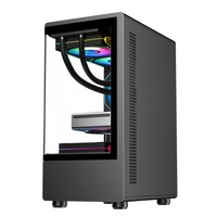 Gabinete de PC para Juegos al por Mayor, Gabinete de Computadora MATX, Gabinete de Escritorio, Gabinete de PC para Juegos, MicroATX de Torre Media