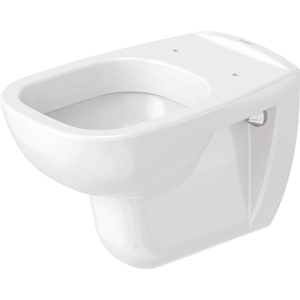 WC Sospeso D-CODE Moderno Senza Bordo con Doppio Scarico e Cassetta Nascosta, Struttura Monoblocco 35.5x54.5 per Uso in Villa - Product Image 2
