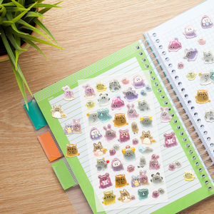 Hoogwaardige schattige <span class=keywords><strong>3D</strong></span> PVC <span class=keywords><strong>sticker</strong></span>, <span class=keywords><strong>3D</strong></span> reliëf stickers, telefoon decoratieve <span class=keywords><strong>3D</strong></span> reliëf <span class=keywords><strong>sticker</strong></span> voor promotionele geschenken - Product Image 6