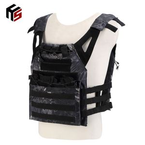 เสื้อกั๊กยุทธวิธีแบบเรียบง่ายทันสมัย ทนทาน กันน้ำ พร้อมซิปไนลอน - Product Image 5