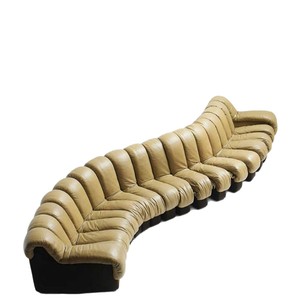 INKOONA Итальянский минималистичный диван-софа «Змея» из натуральной кожи, многофункциональный, с высокоплотным наполнителем, одноместный, для гостиной, большой диван - Product Image 5