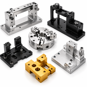 จิ๊กและอุปกรณ์จับยึดแบบกำหนดเองสำหรับงานกลึง CNC ในระบบอัตโนมัติทางอุตสาหกรรม ชิ้นส่วนที่ไม่ได้มาตรฐานจากแบบร่าง 3 มิติ - Product Image 1