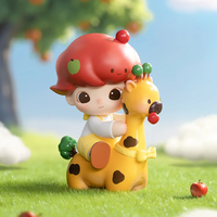 Nueva Llegada POP MART Dim00 Serie Reino Animal Caja Misteriosa Ayan Mini Figura Juguete Lindo de PVC Resina Caja Ciega de Acción Cinnamoroll