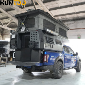 Huntoo Leichtgewichtiger RV Pop-up Truck Camper zum Einschieben für <span class=keywords><strong>Gladiator</strong></span> Ranger Tundra - Product Image 1