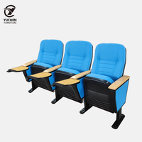 Vente en gros de chaises de cinéma mobilier pour salle de conférence chaises pliantes personnalisées pour auditorium et église