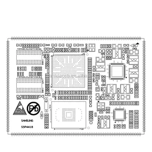 Carte de circuit imprimé pcba de produits SAMSUNG 4418