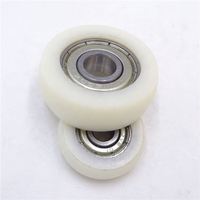 Roulement à billes à gorge profonde 608ZZ en plastique nylon avec revêtement PU 40x90mm C3