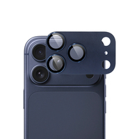 Protection d'écran et d'objectif d'appareil photo en verre trempé et alliage d'aluminium, couverture intégrale monobloc pour iPhone 17 18 Pro