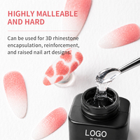 Gel de finition multifonctionnel haute dureté 1kg 15ml, sans résidu, super brillant, vernis à ongles UV sans étiquette, gel UV durcissant